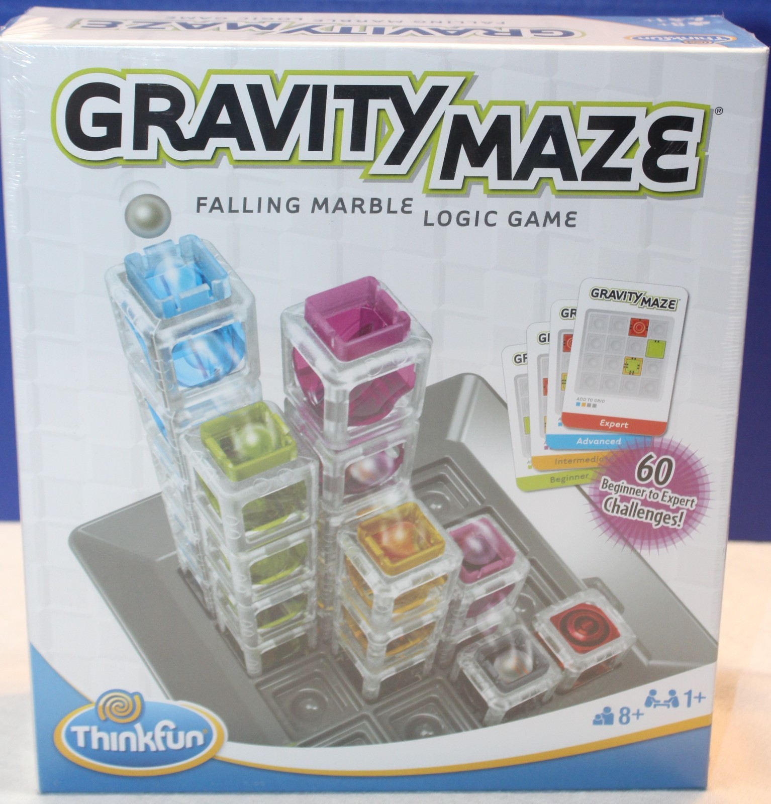 Gravity Maze Falling Marble Logic Game – 60 Challenges – SEALED Thinkfun 8+ STEM