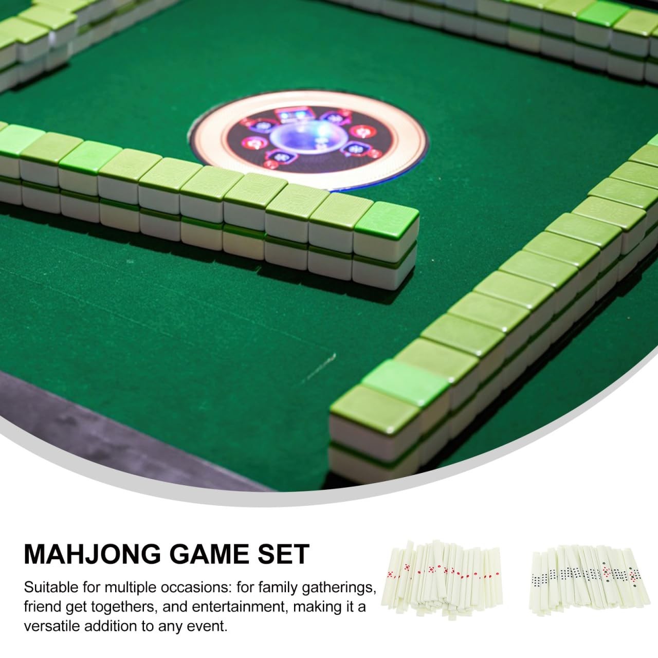 Chinese Mahjong Scoring Sticks Set 88Pcs Betting Counting Chips for Mahjong G