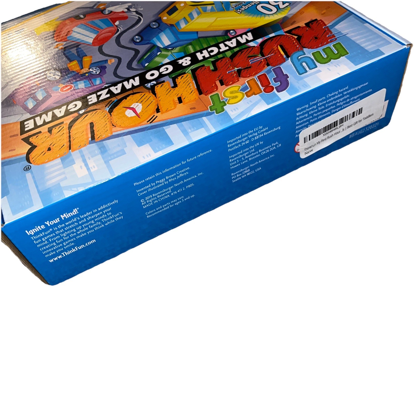 ThinkFun My First Rush Hour Match & Go Maze Game 30 Maze Challenges Ages 3+ B2