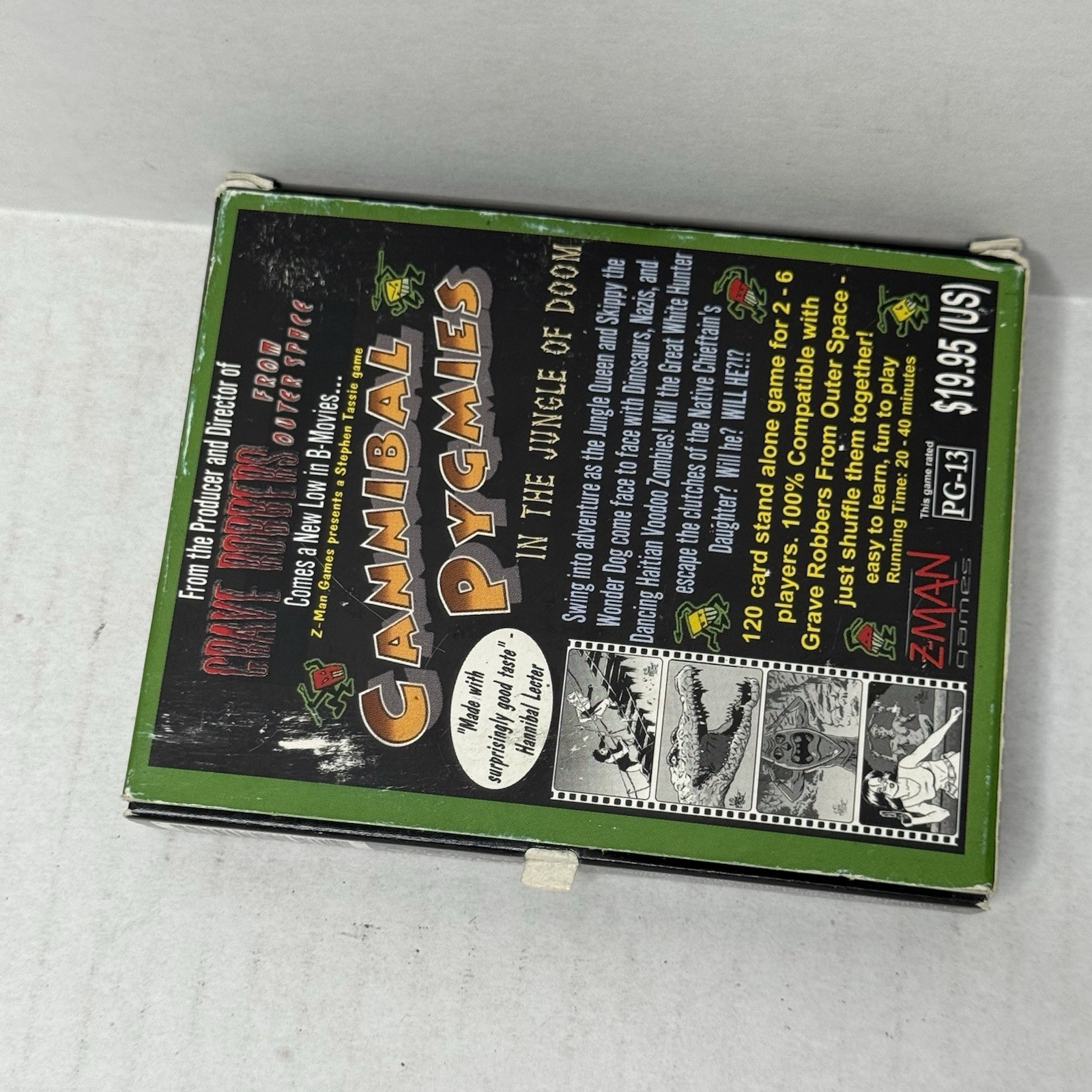 Z-Man Card Game Cannibal Pygmies in the Jungle of Doom 2002
