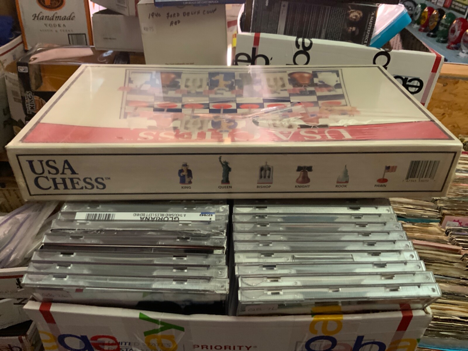 K1-45 USA CHESS – CUSTOM CHESS PIECES – SEALED – NIB