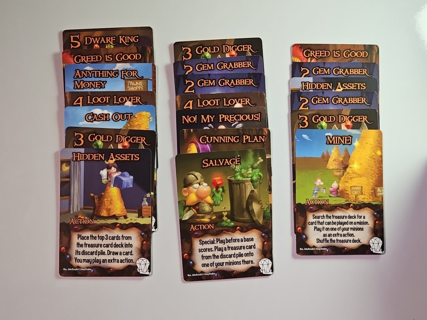 Smash Up DWARVES Faction Pack – Alderac Entertainment Group REPLACEMENT SET