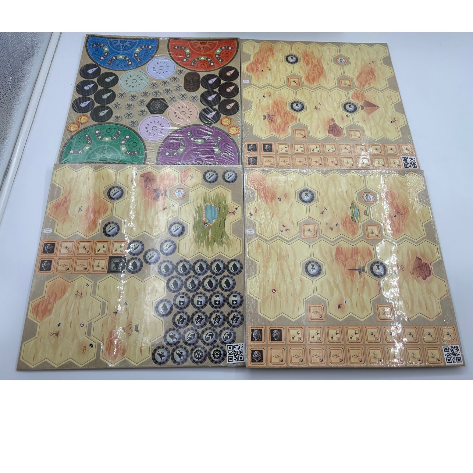 Discover Lands Unknown Board Game Fantasy Game Open Box Sealed Pieces 2018