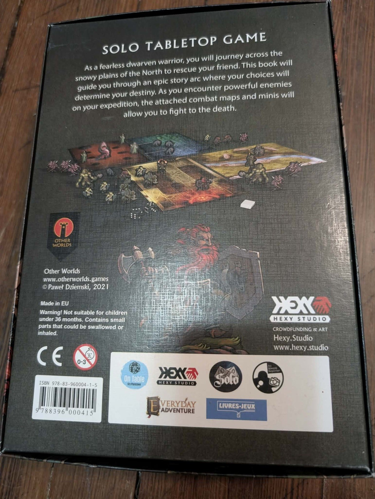 STORM WEAVERS KICKSTARTER EDITION BOARD GAME New Unpunched Solo Tabletop