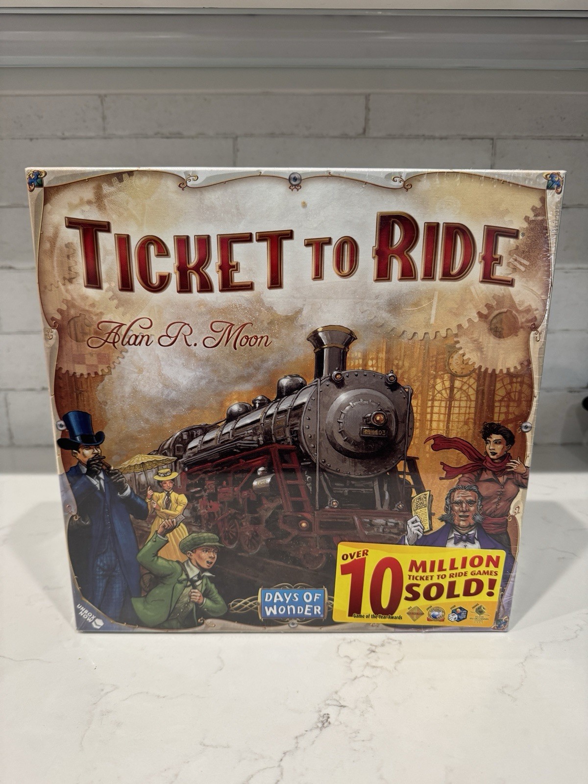 NEW Ticket To Ride by Alan R. Moon by Days of Wonder Board Game 2021 SEALED