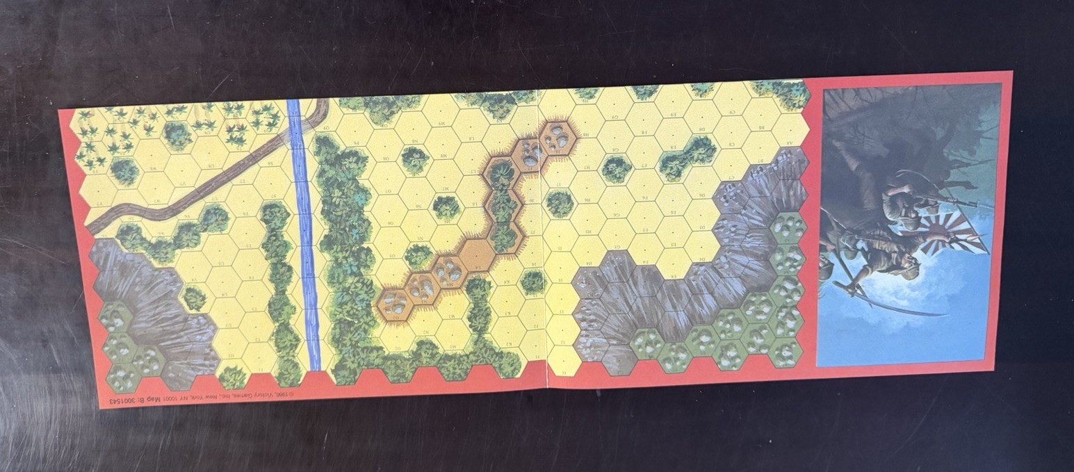 Battle Hymn Solitaire Squad Level WWII Combat In The Pacific Victory Games Compl