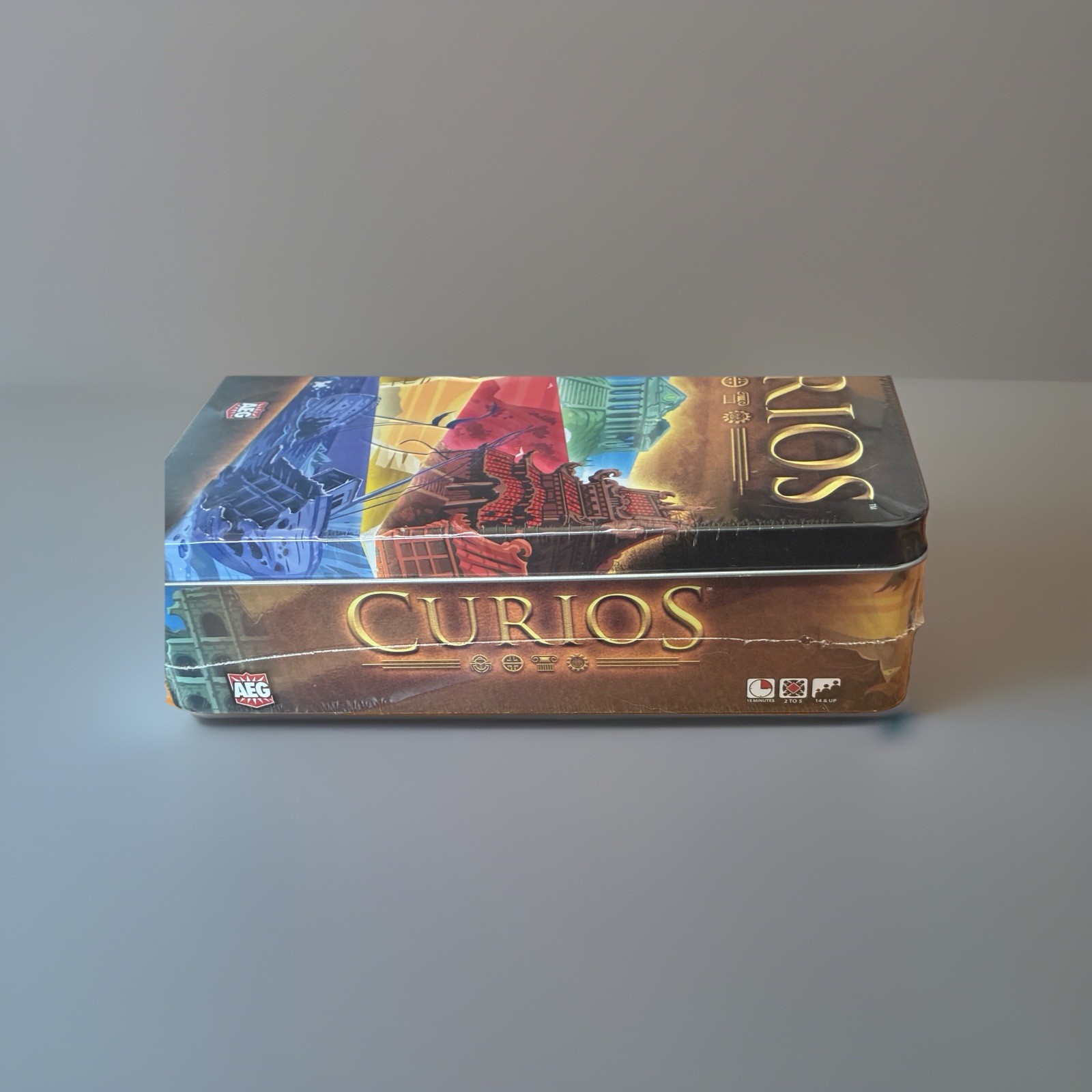 Curios Board Game AEG Complete 2-5 Players Deduction Archaeology Card Game