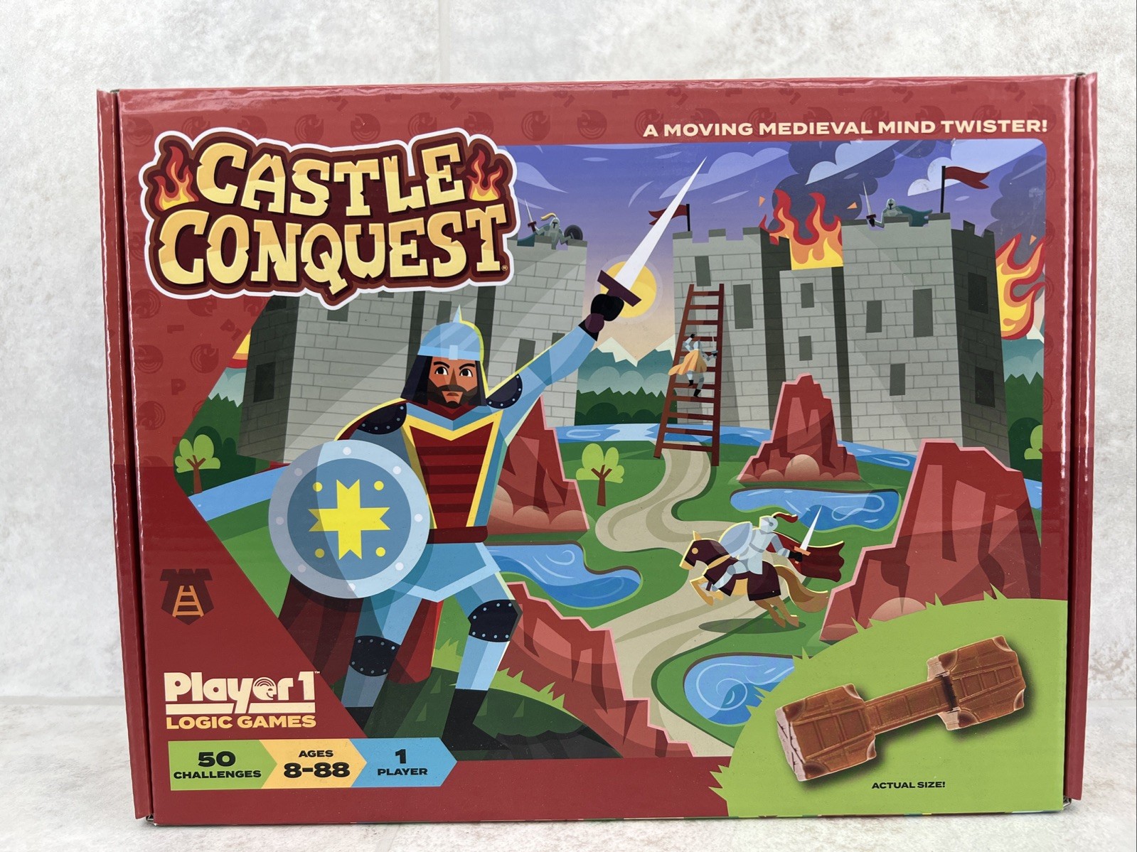 Castle Conquest – Single Player Logic Game, 50 Challenges Player1 – Medieval New