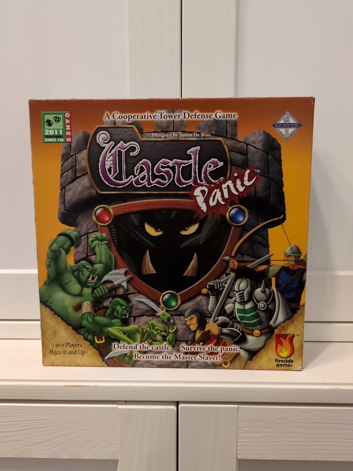 Castle Panic Board Game – 100% Complete – Excellent Condition