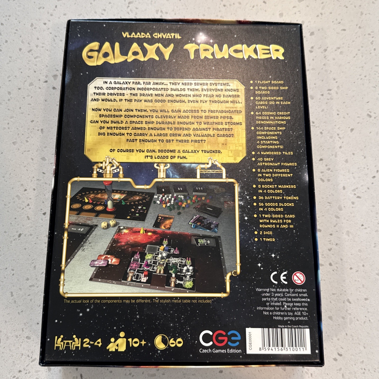 Galaxy Trucker Board Game CGE Czech Games Edition – 2008