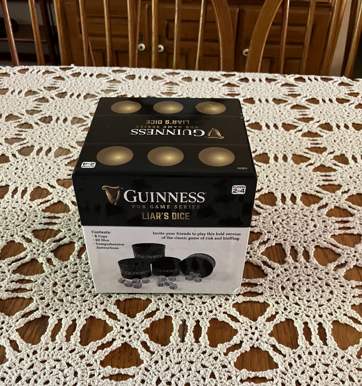 2019 University Games Guinness Pub Game Series Liar’s Dice