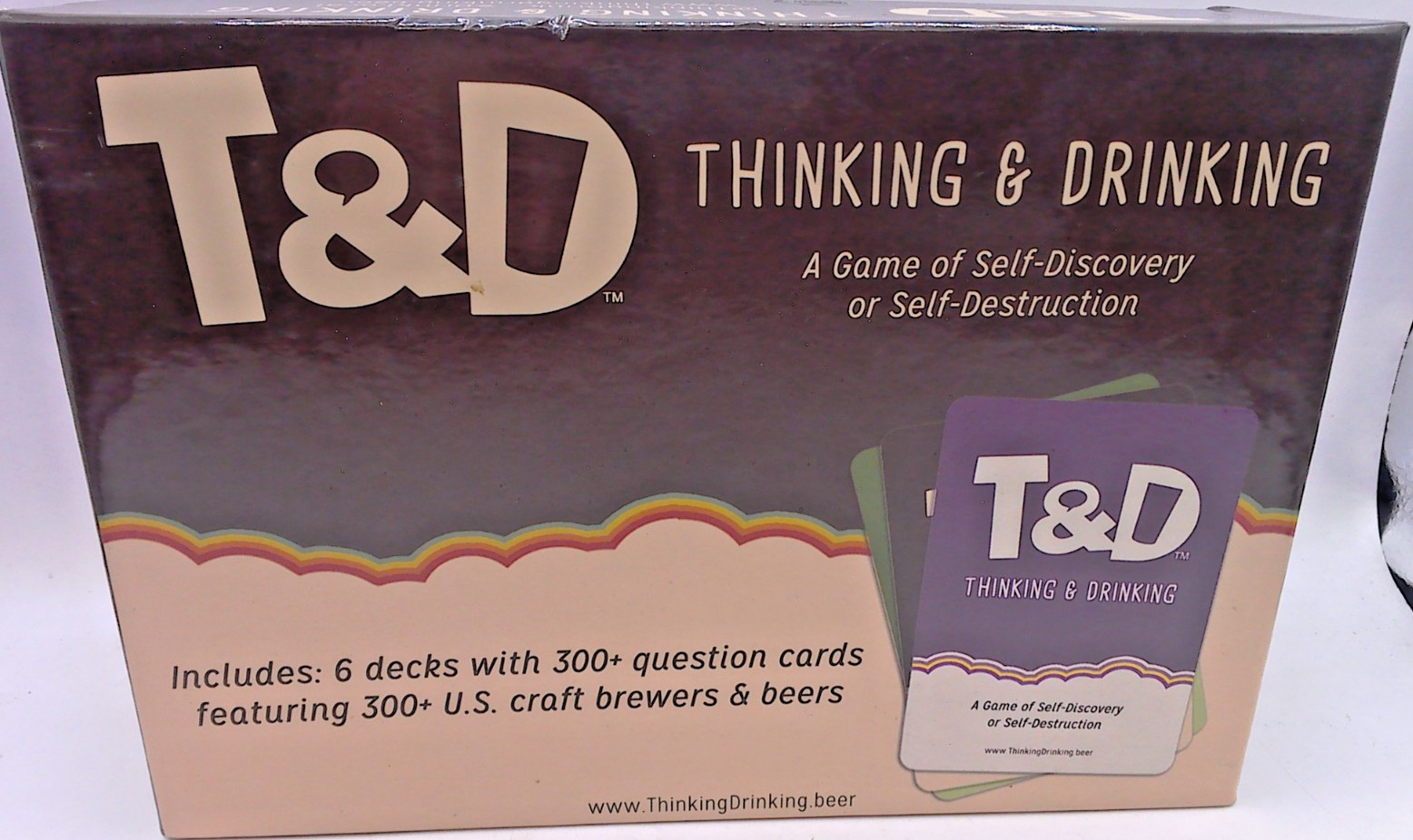 “T & D” – Thinking & Drinking Game of Self -Discovery or Self-Destriction, 2017