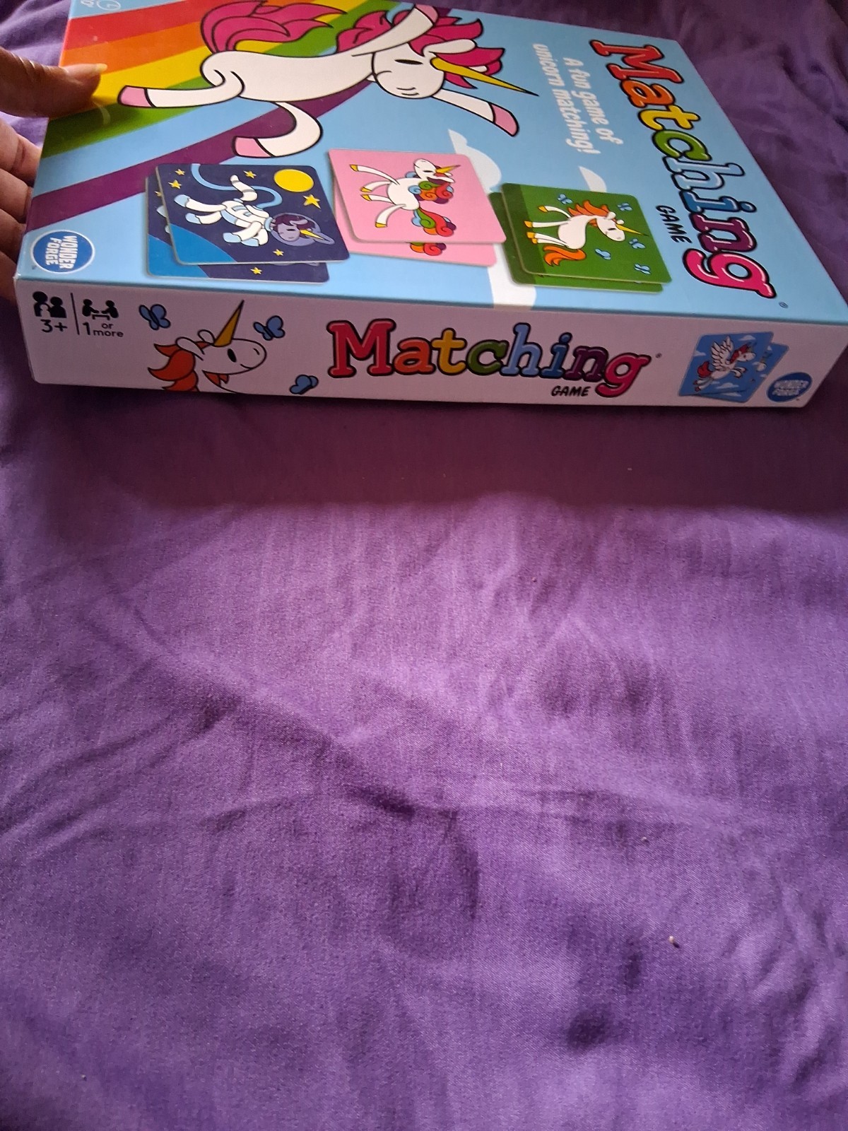 Matching Cards. Has Everything. More Then 1 Player. Age 3+. Good For Memory