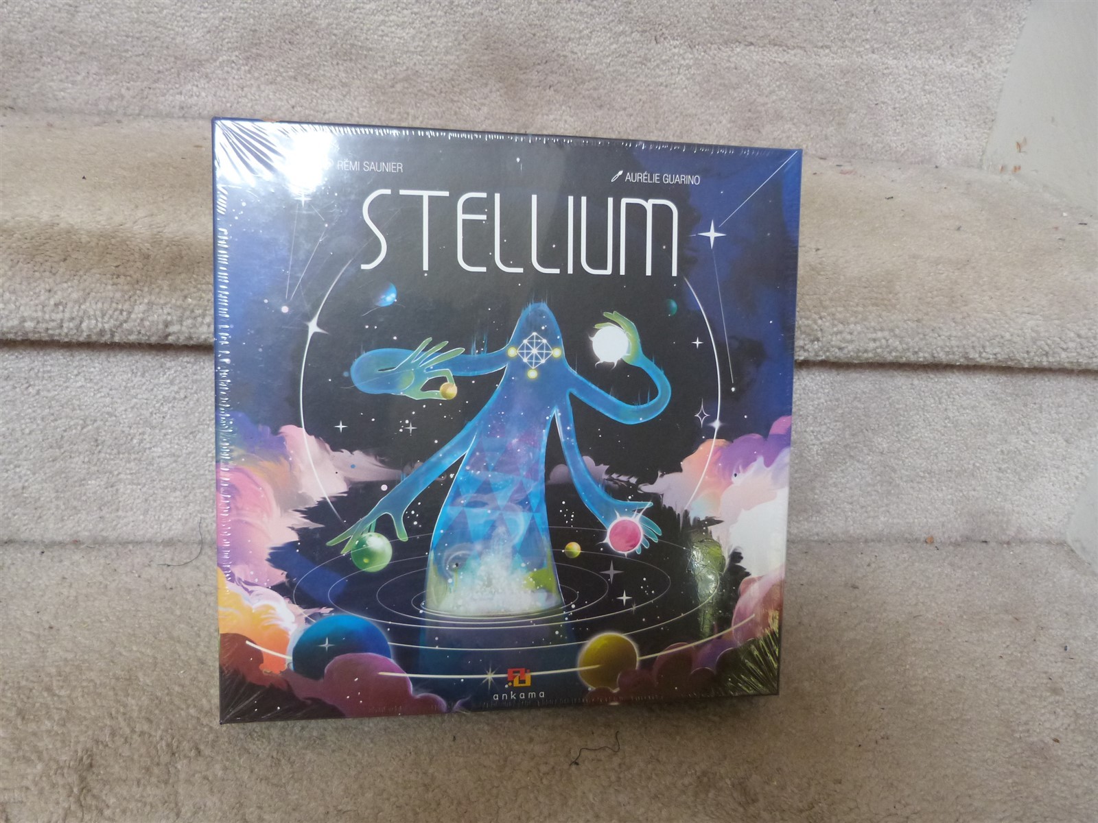 Stellium New sealed board game ankama 2018 Universe building Abstract Strategy
