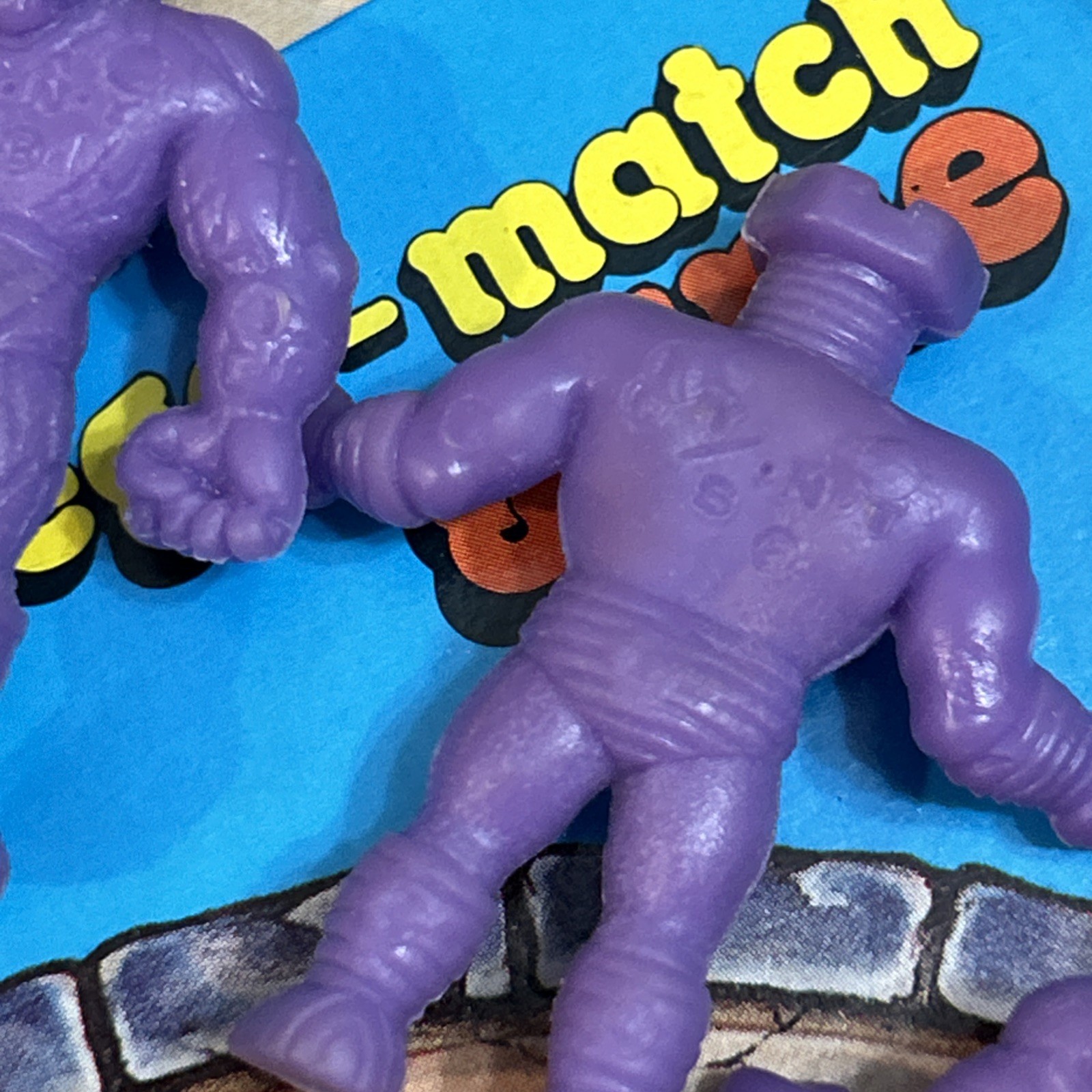 Vintage Mattel M.U.S.C.L.E Mega Match Game 1983 Arena Original Missing 1 Figure