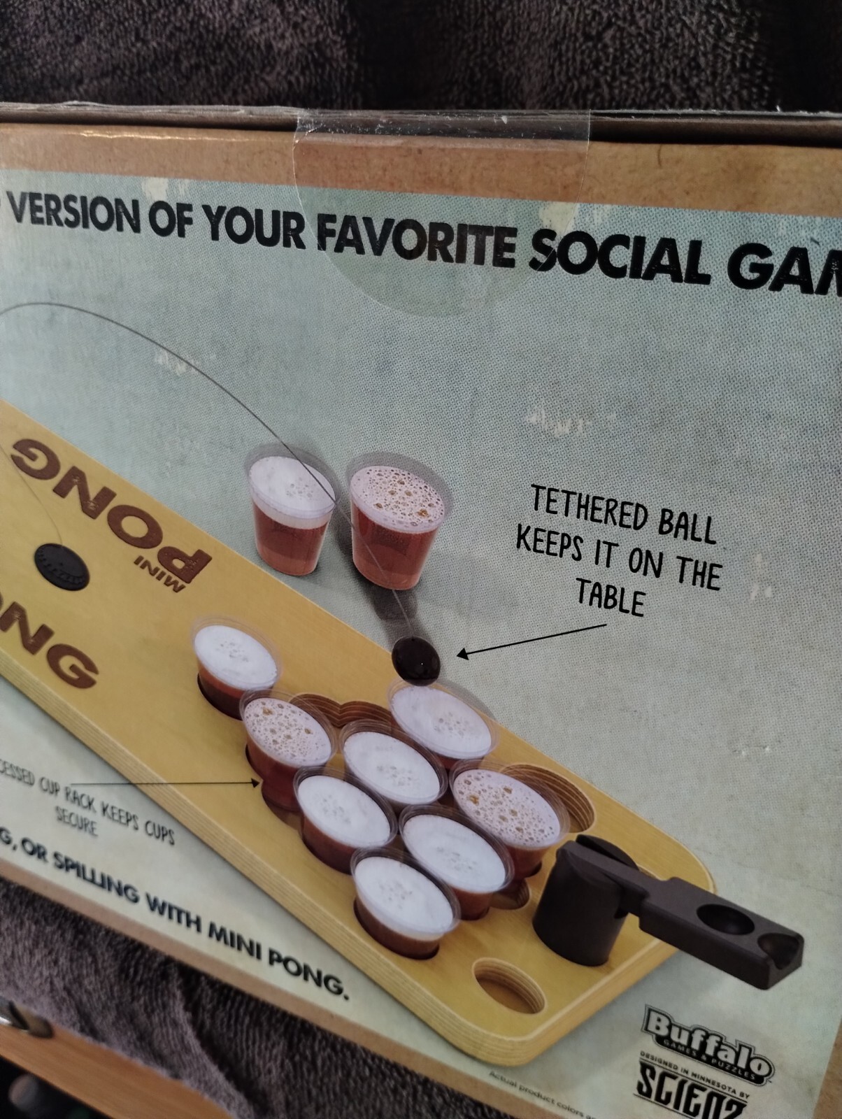 Mini Beer Pong Game