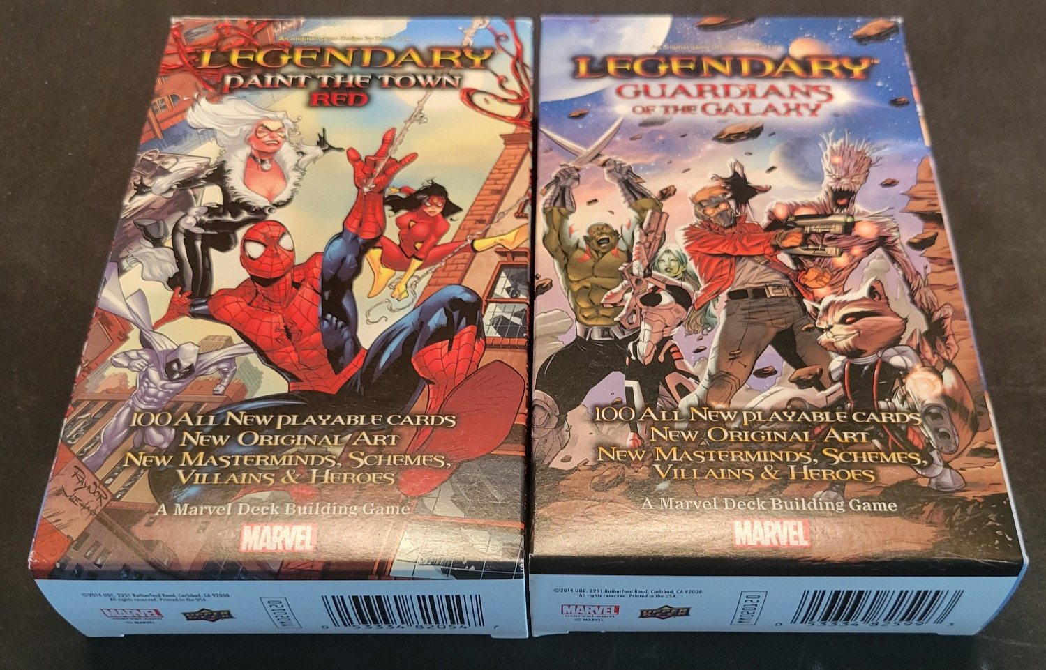 Marvel Legendary Six (6) Expansions Bundle, Single Card Sleeve Free Shipping
