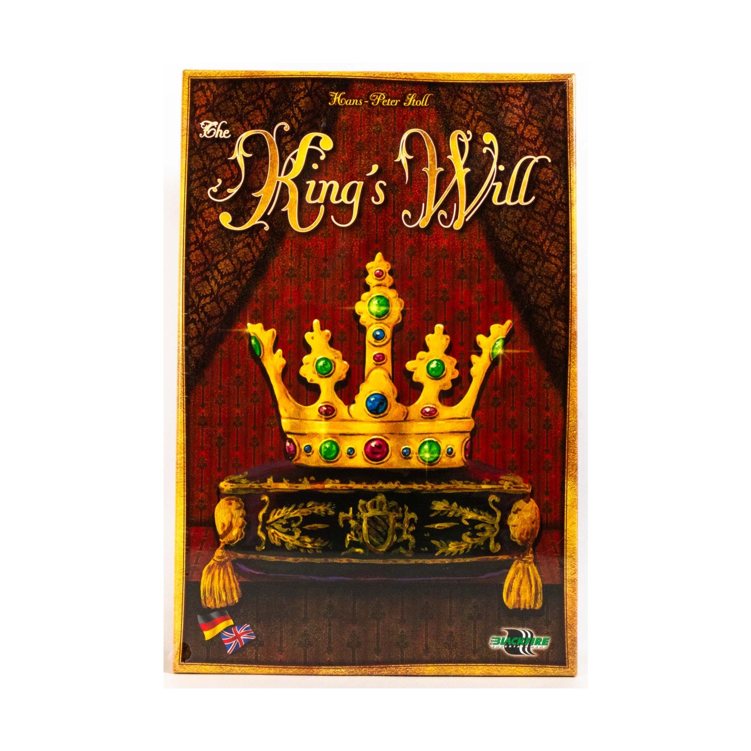 Spielworxx Boardgame King’s Will Box SW (New)
