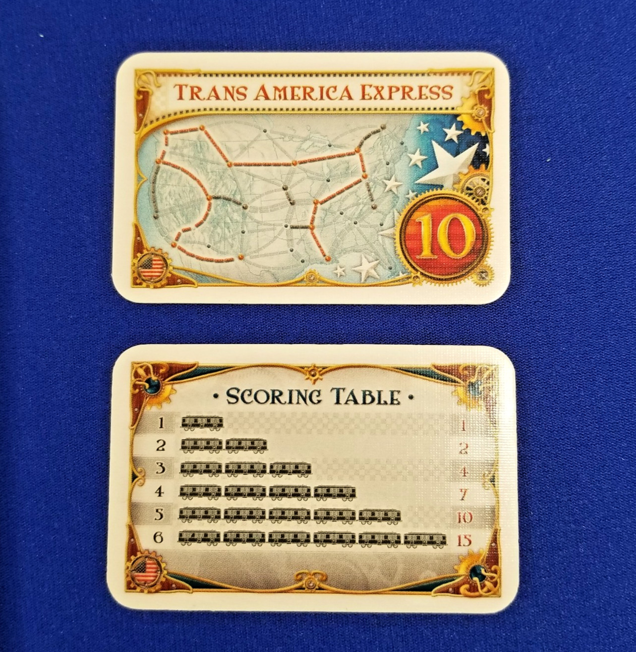 Ticket To Ride American Train Route Board Game Alan R Moon 100% Complete Game
