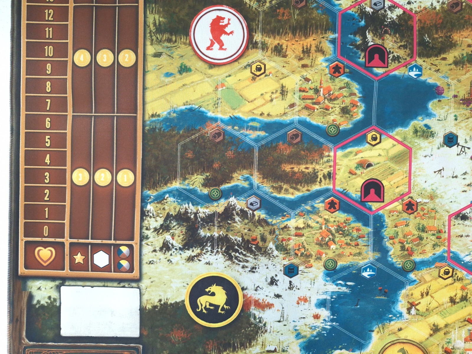 Official Scythe Neoprene Playmat 36″ x 28″ Board Game Mat – Stonemaier Games…