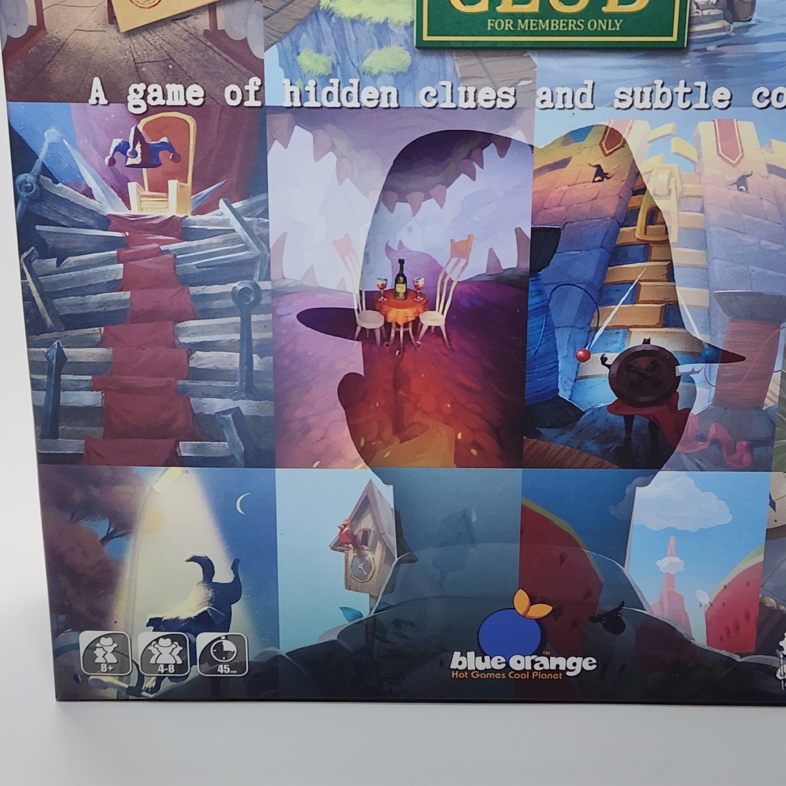 2019 Blue Orange Games Detective Club Board Game (Factory Sealed)