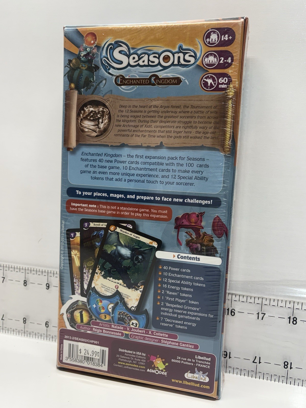 Asmodee Seasons Enchanted Kingdom Expansion NEW Sealed Box VG+/NM
