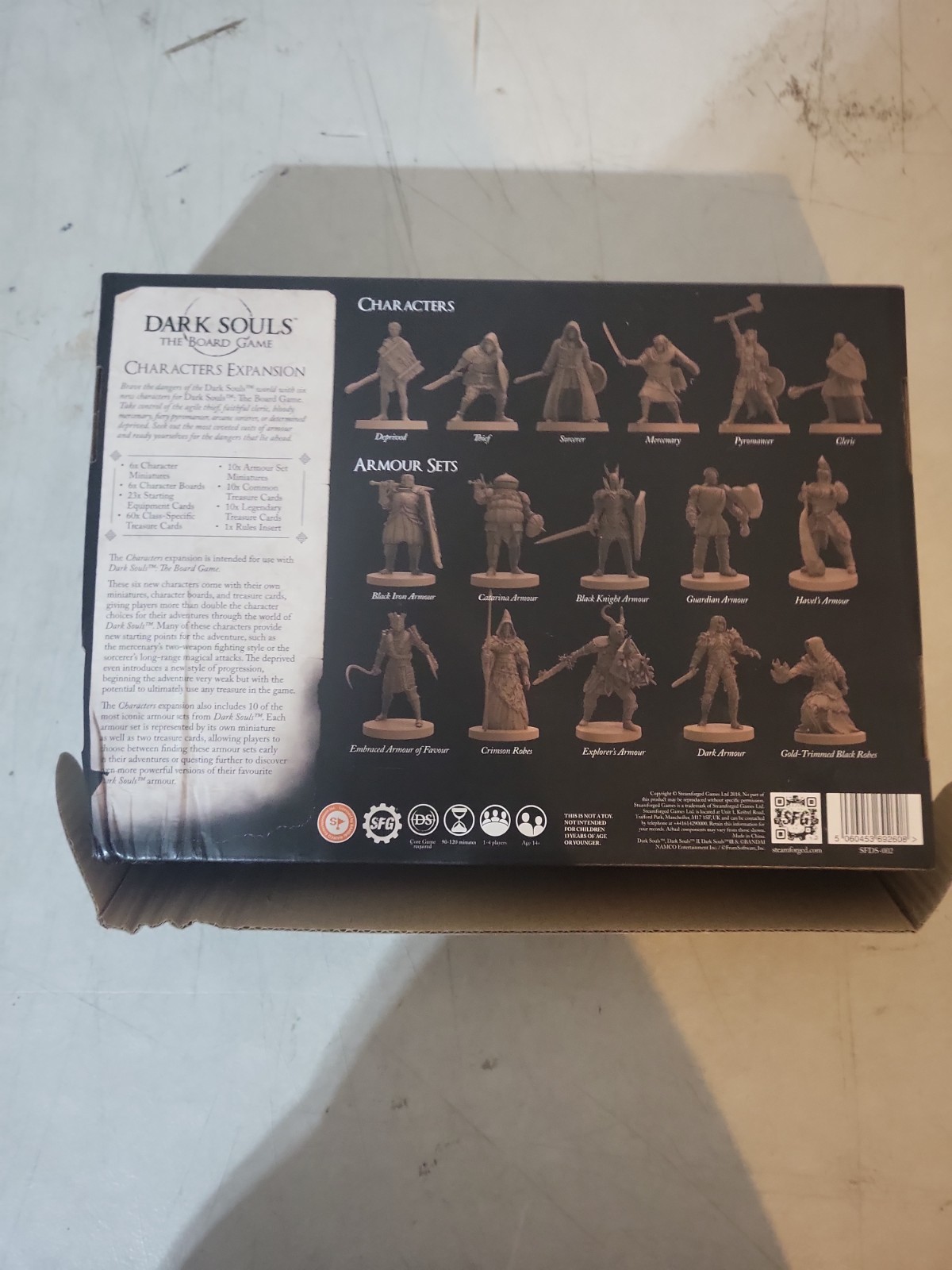 Dark Souls TBG Expansions: Words Boreal, Iron Keep, & Characters- Used