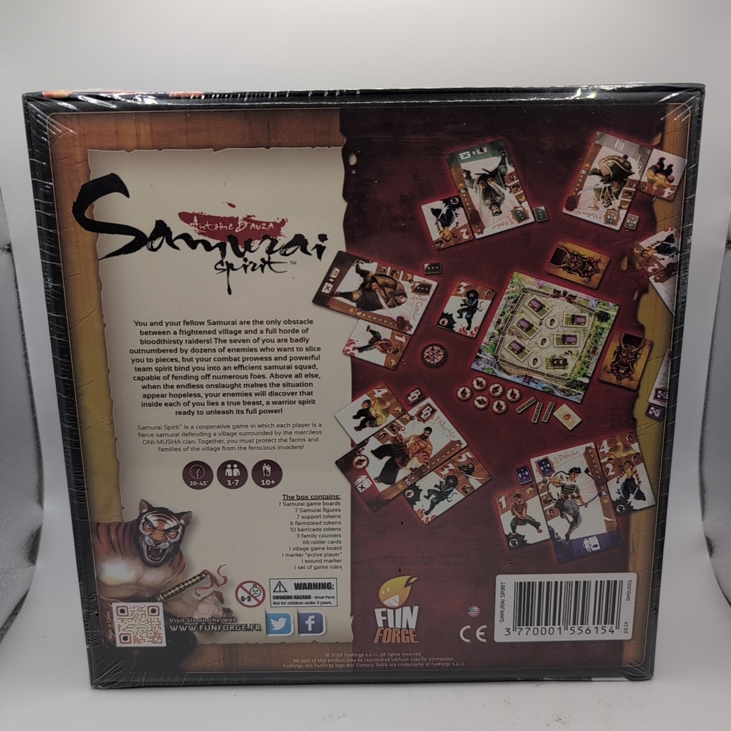 Samurai Spirit Coop Board Game Antoine Bauza Fun Forge Games BRAND NEW SEALED