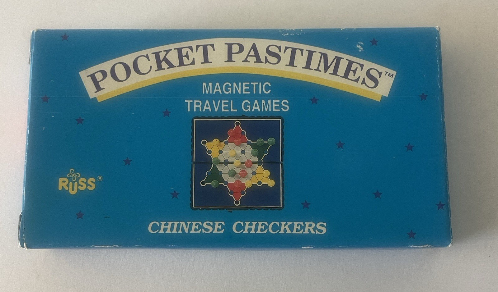 RUSS POCKET PASTIMES Magnet Travel Games 80’s Bingo Racing Space Chinese Checker