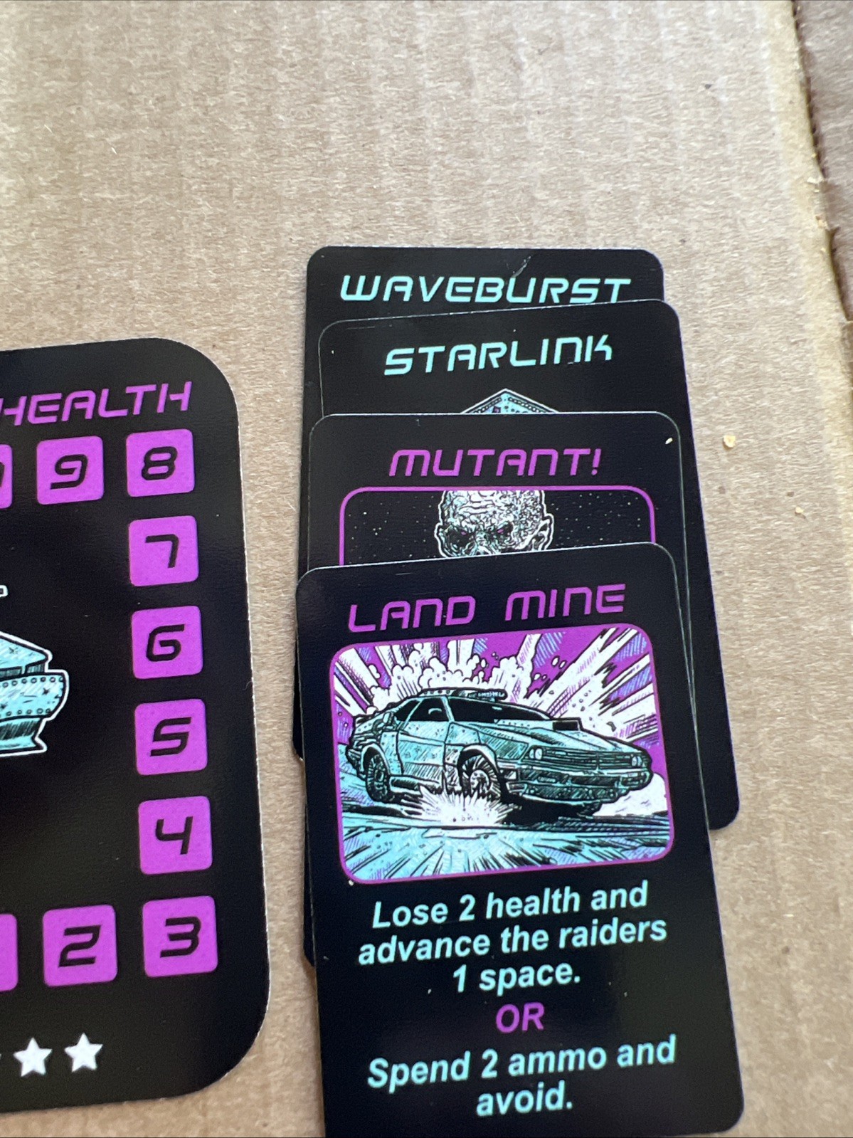 Dustrunner & Dustrunners Game Plus Cards From Gnome Pack #1 , Grey Gnome Games