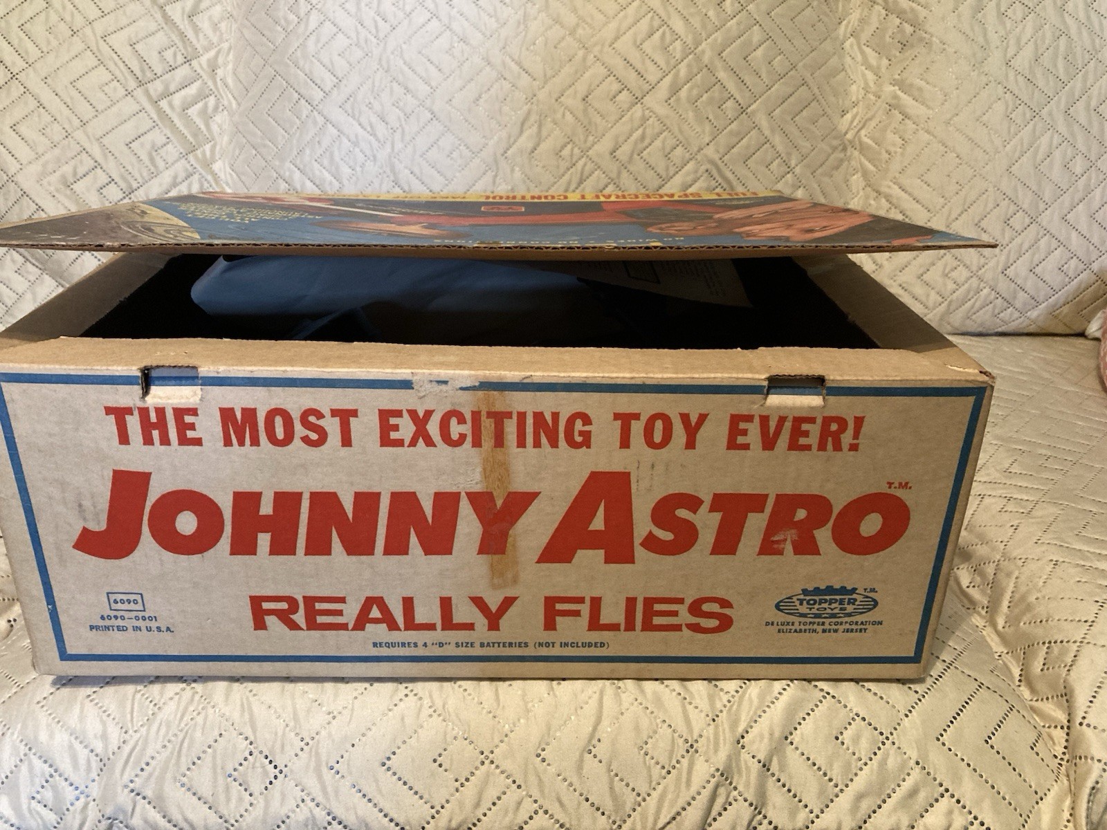 1967 Topper Toys Johnny Astro w/ 2 Original Balloons + Astronaut In Original Box