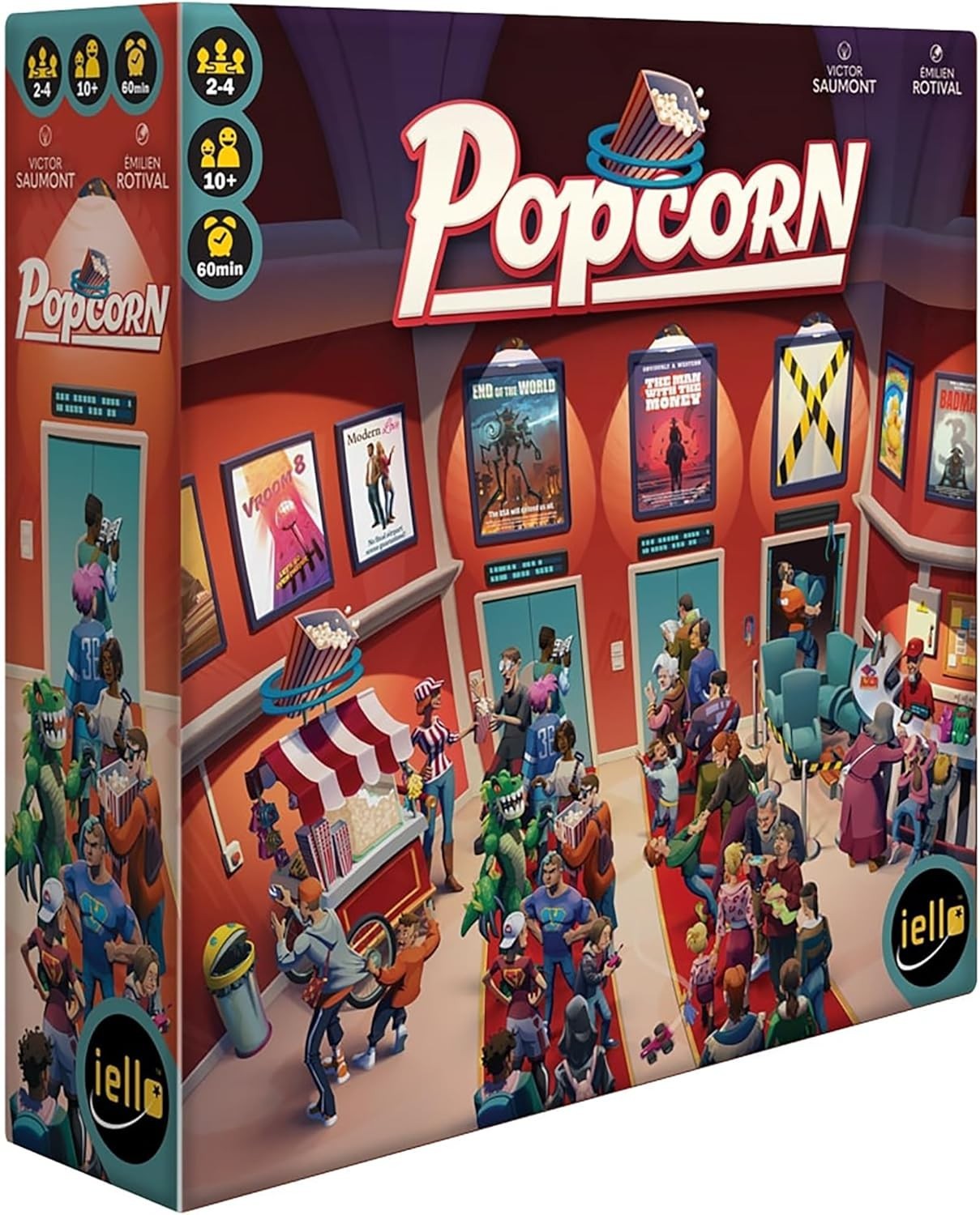 Experience Cinematic Fun with POPCORN: A Board Game of Movie Theater Management