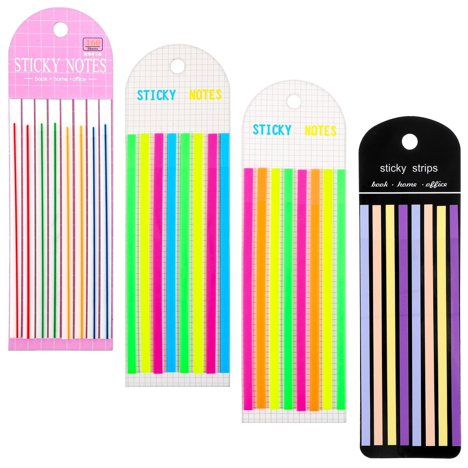 640 Pcs Mahjong Line Finder Notes, Mahjong Line Highlighter Stripe, for Playe…