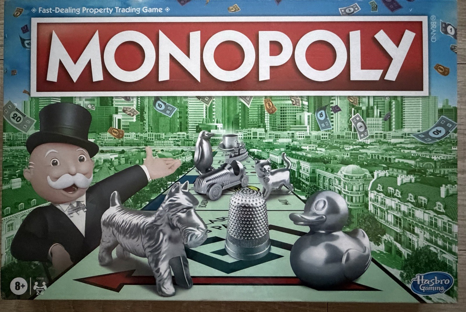 Monopoly Classic Board Game Hasbro Family Night 2-6 Players Ages 8+ Open Box Set