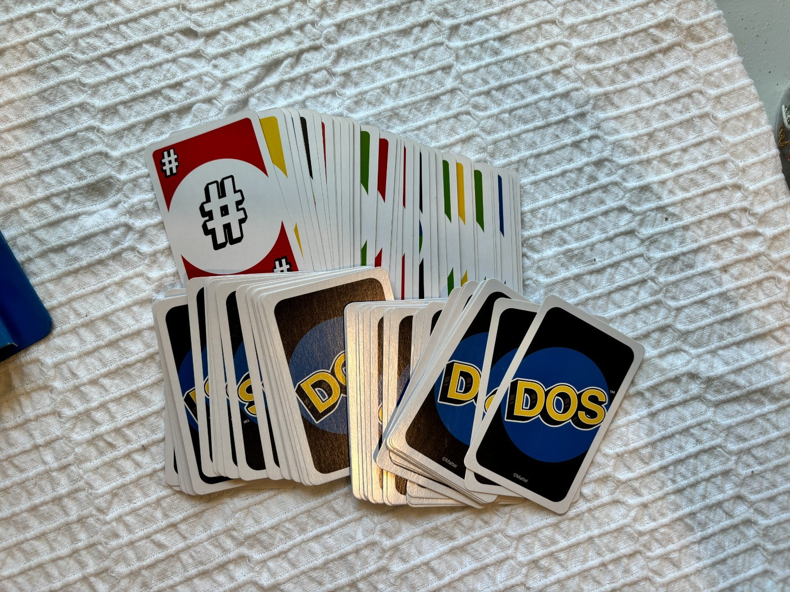 Mattel Uno Dos Second Edition Card Game for 2 to 4 Players Ages 7 Years and Up