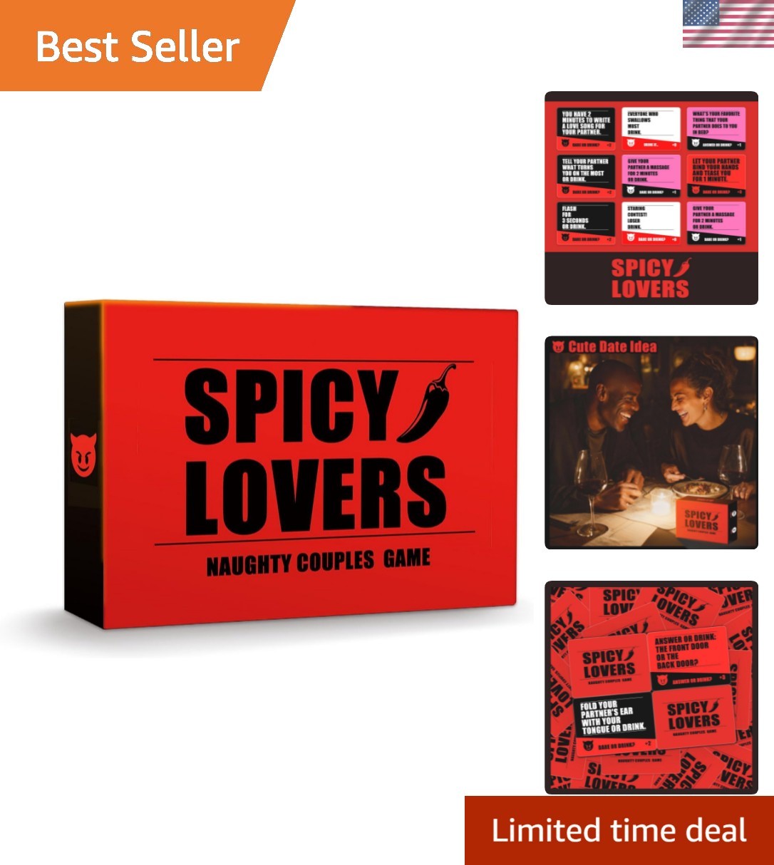Couples Game for Date Night to Spice Things Up, Actually Fun Couple Drinking …