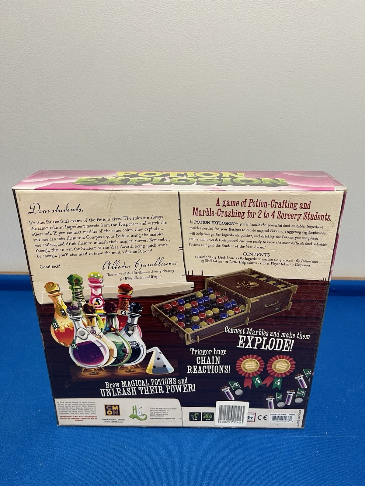 Potion Explosion Board Game NEW Factory Sealed CMON Horrible Games Strategy