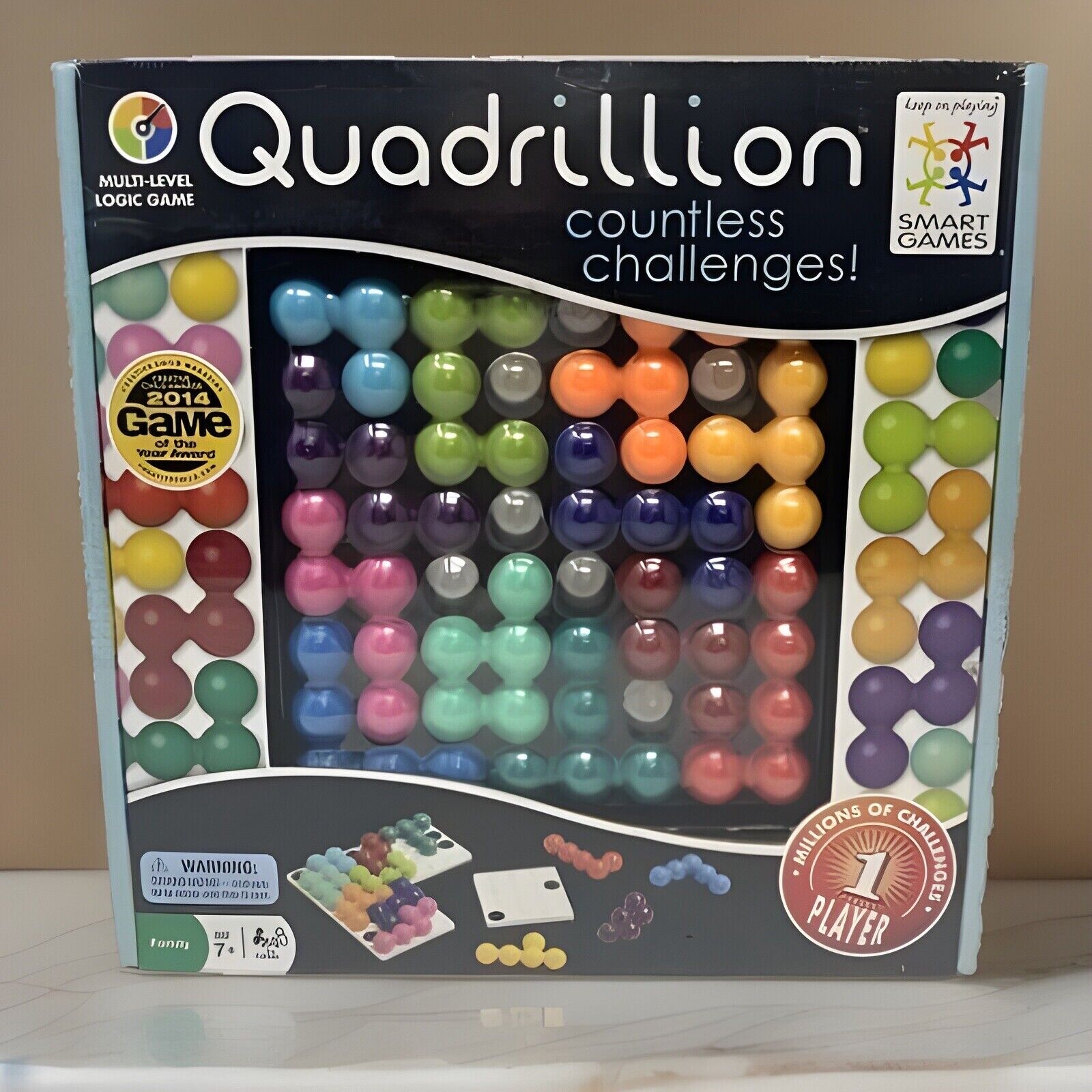 Quadrillion An Award Winning Multi Level Logic Game 1+ Players New Sealed Pkg