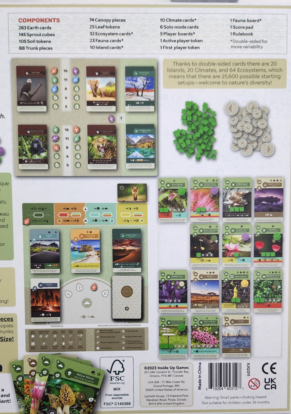 Earth Boardgame Retail Edition – by Inside Up Games SEALED