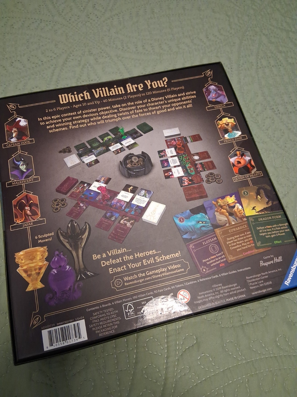 Disney Villainous “The Worst Takes All” & Wicked To The Core Board Games NEW –