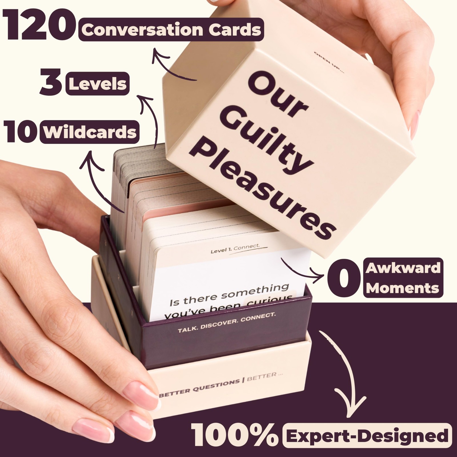 Our Guilty Pleasures Couples Card Game Perfect for Date Night – The Best Spic…