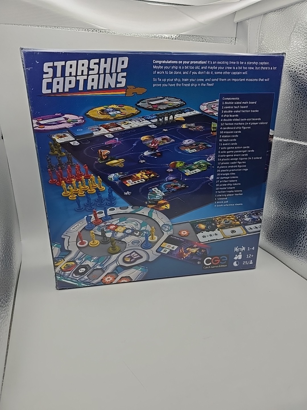 Starship Captains Board Game – Czech Games Edition CGE (English) – New & Sealed