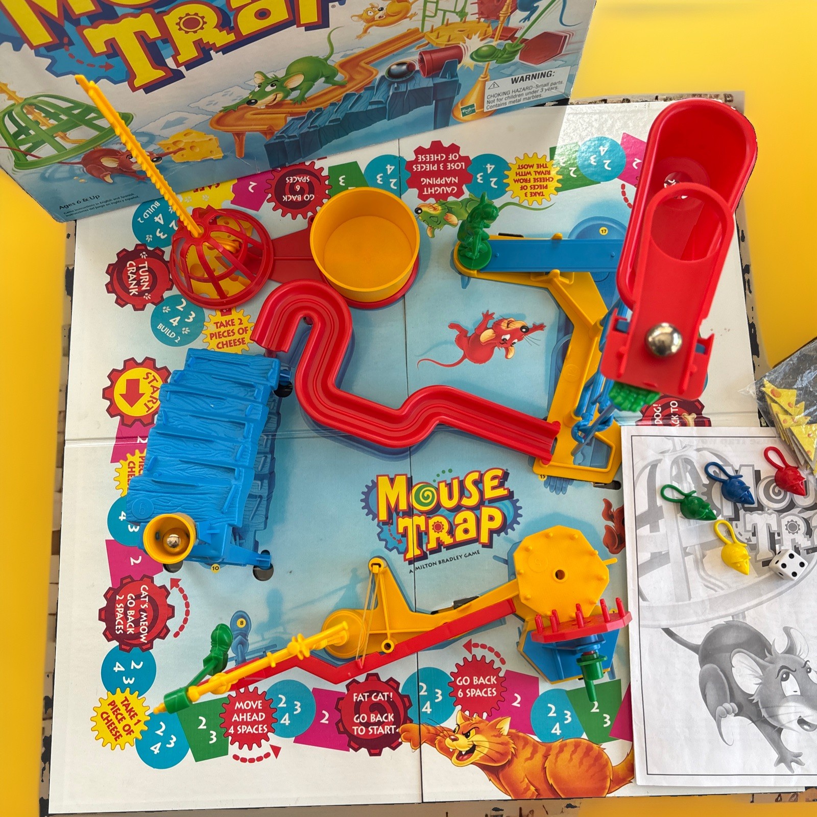 1999 Mouse Trap Game by Milton Bradley Complete in Great Condition FREE SHIPPING