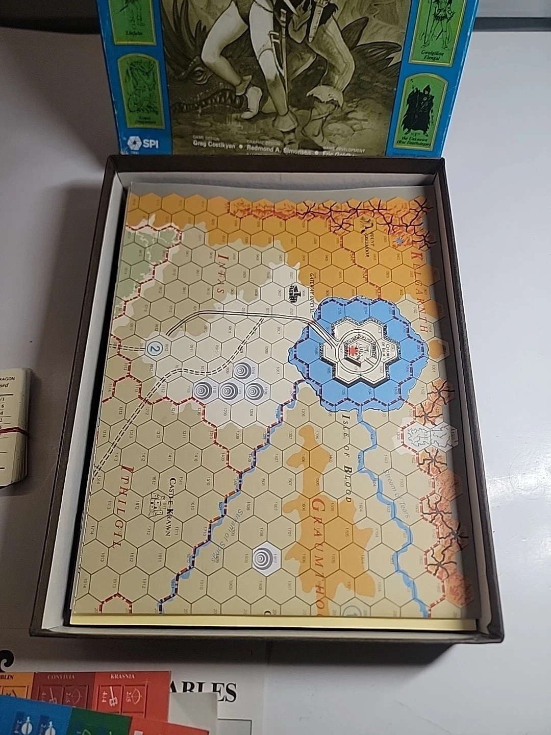 Swords & Sorcery Quest and Conquest in the Age of Magic NEW UNPUNCHED SPI 1978