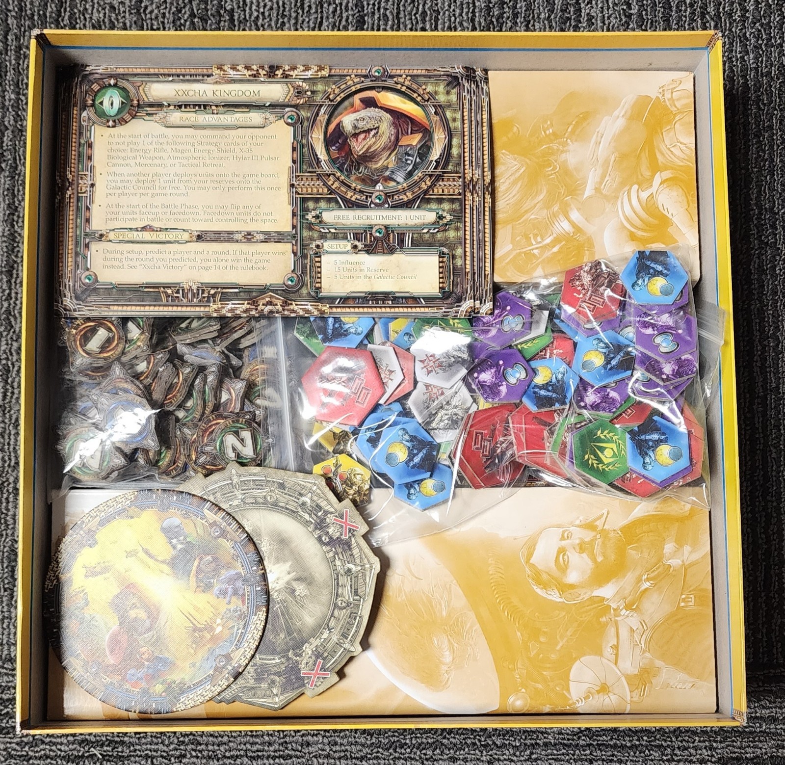 Twilight Imperium Rex Final Days of an Empire Board Game Complete Fantasy Flight