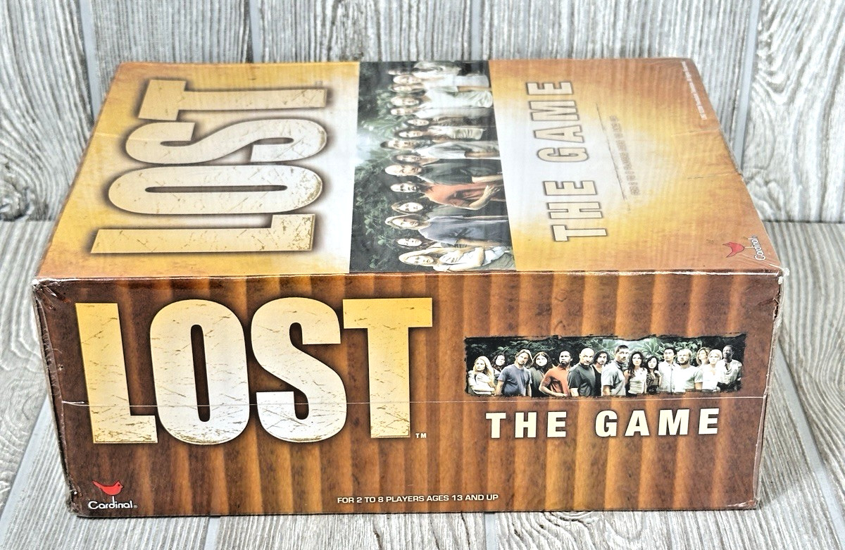 Lost The Game TV Show Board Game Mystery Tribe Victory Conflict Cardinal NEW