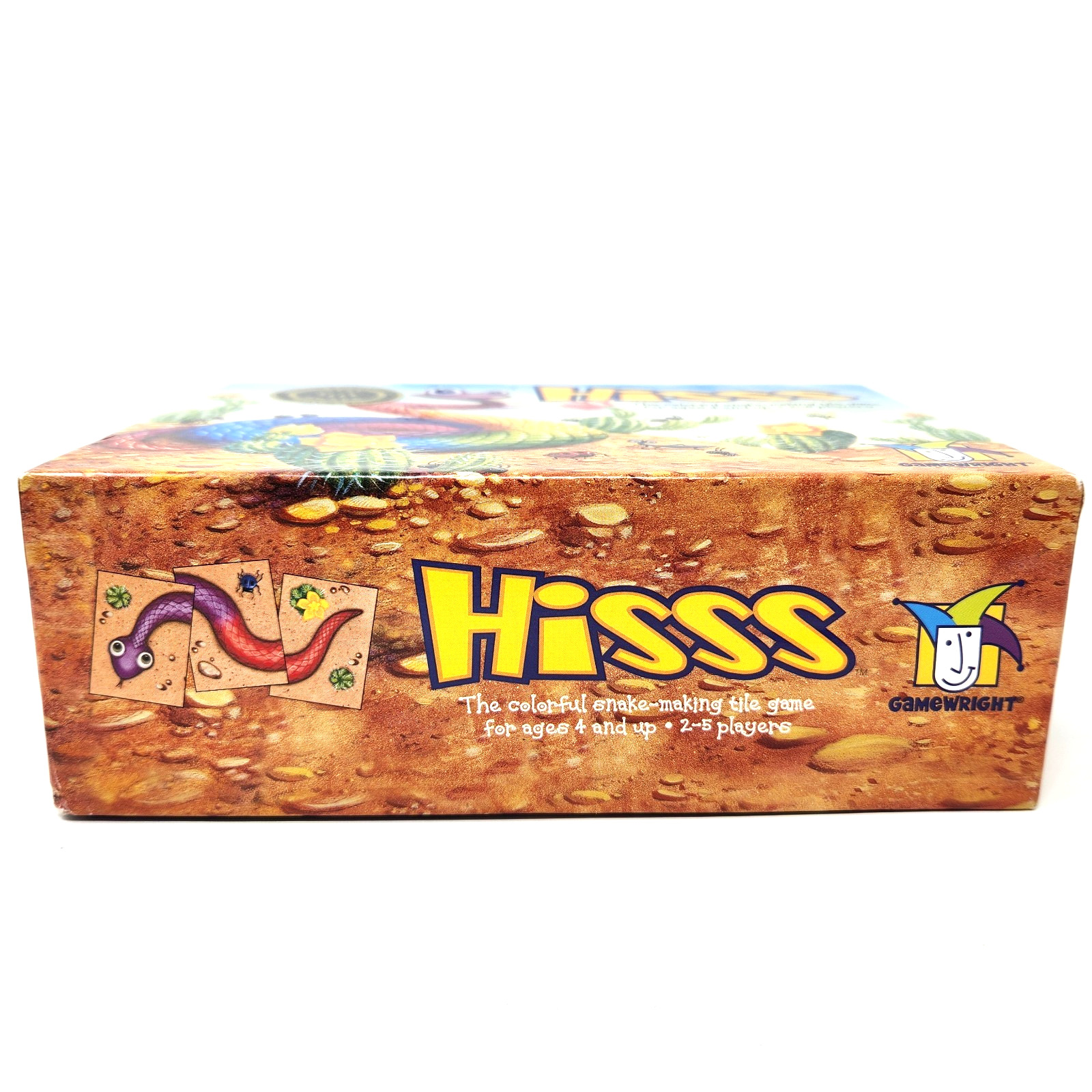 HISSS The Colorful Snake Making Tile Matching Game Gamewright 100% Complete