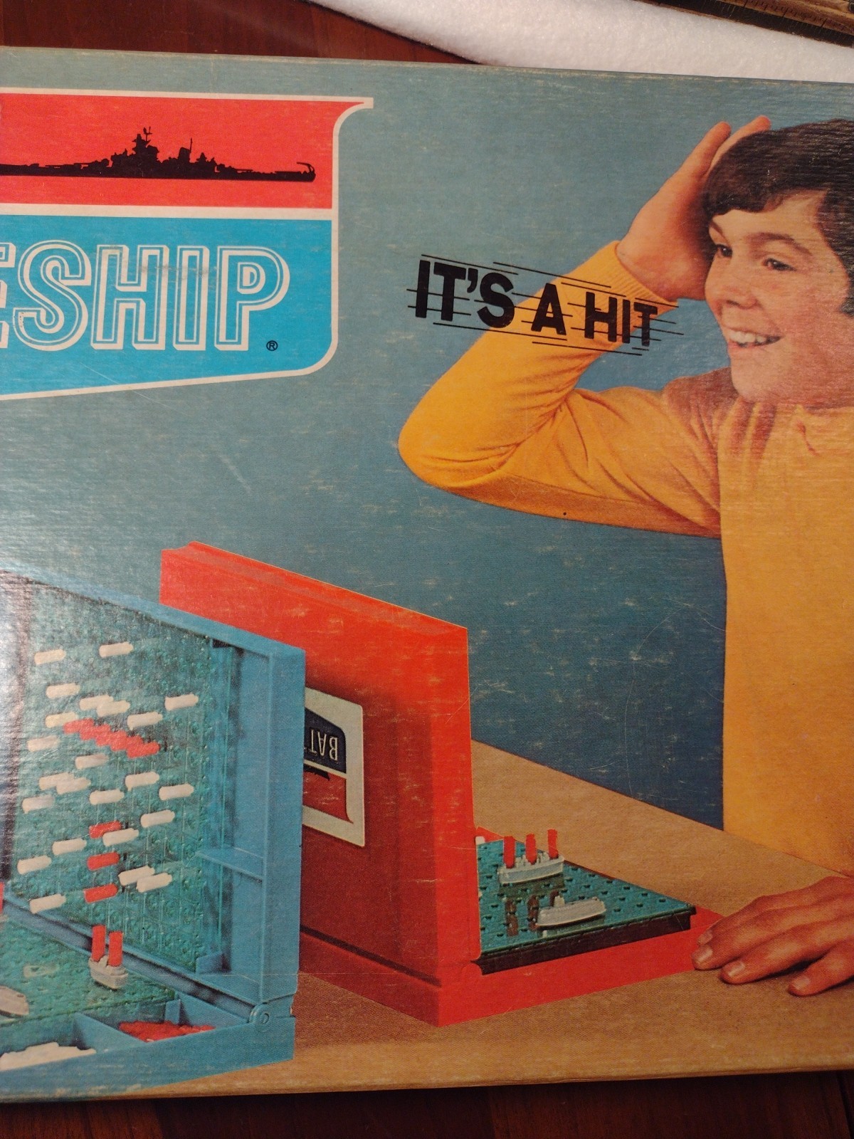 Vtg 1967 Battleship Board Game Milton Bradley 4730 Sink Ships