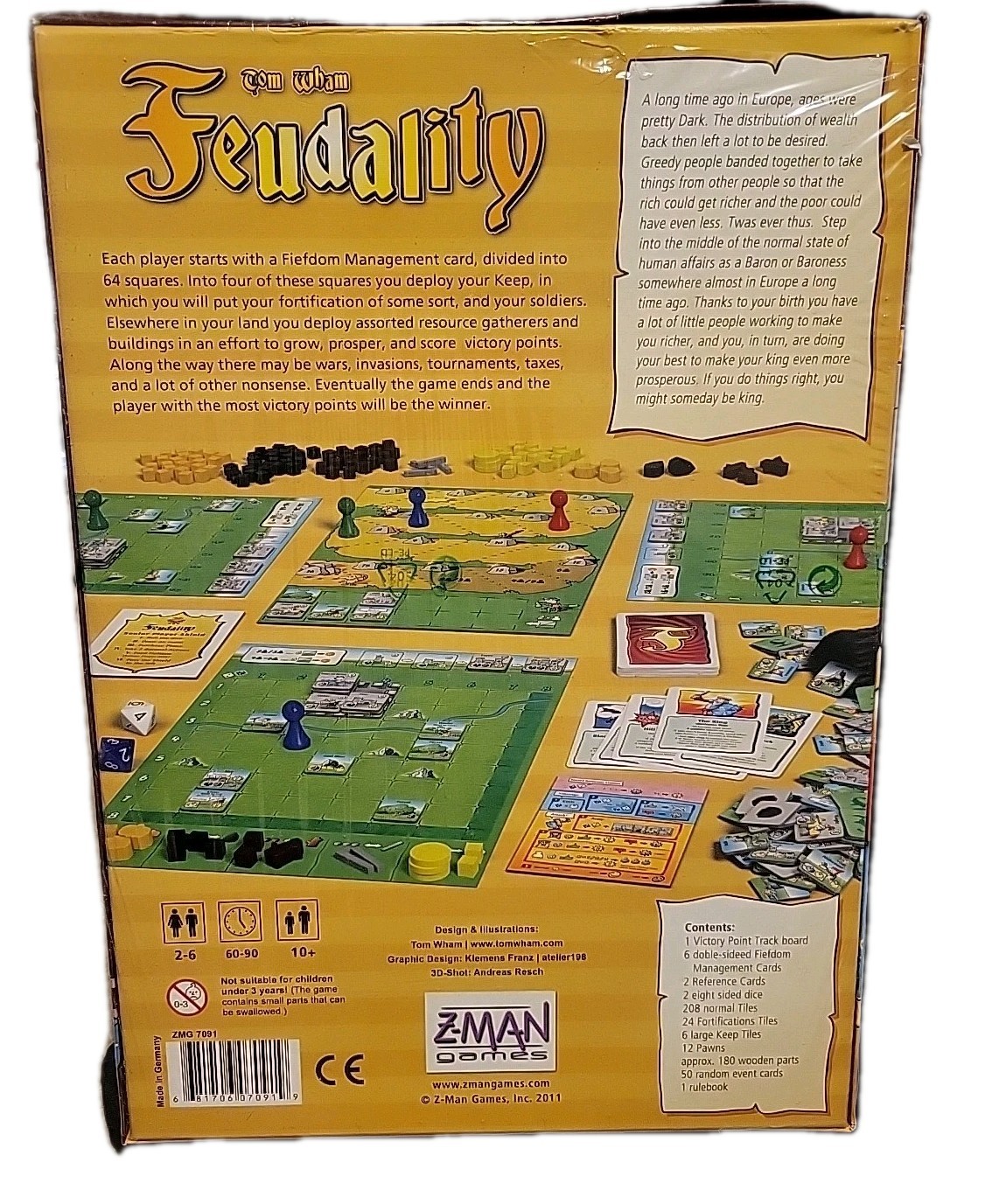 Tom Wham Feudality by Z-Man Games