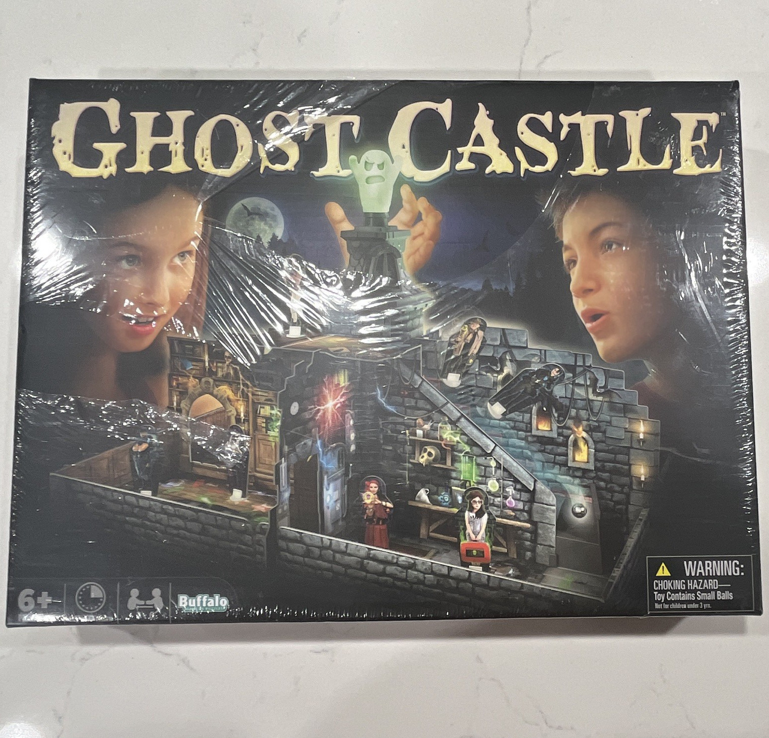 Buffalo Ghost Castle Board Game 3D Game Board, 2+ Players, Ages 6+, 2020